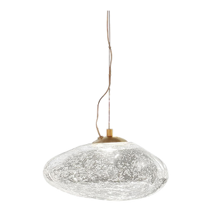Stone Lighting Pd285 Nebula Pendant – Brass/ Clear Crystal– New Open Box