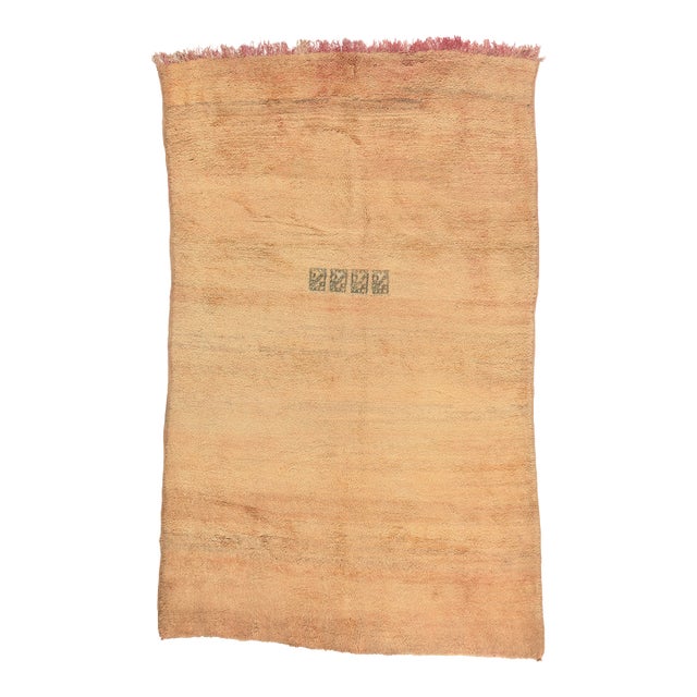 Vintage Beni MGuild Moroccan Rug, 06'02 X 09'10 For Sale