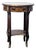 Antique Marquetry Inlay Side Table With Drawer For Sale