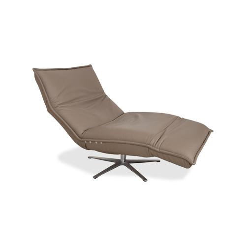 Beige Leather Epos Armchair with Electric Function from Koinor For Sale - Image 6 of 18