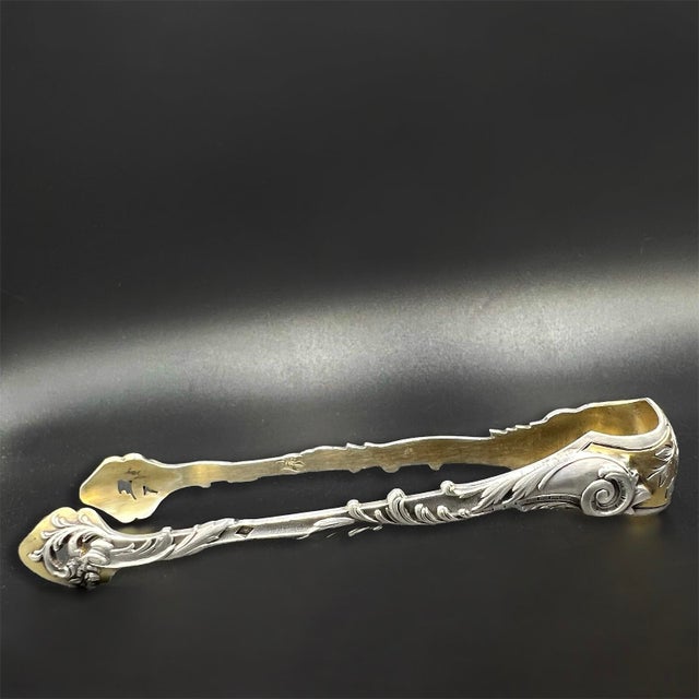 Candied Fruit Service in Silver and Vermeil by Henri Soufflot, France, 1890s, Set of 4 For Sale - Image 17 of 18