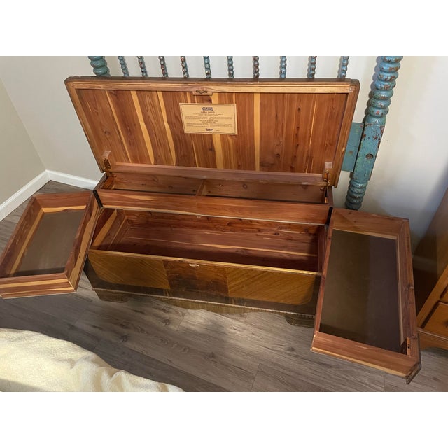 Mid-Century Modern Mid Century Spiegel Heirloom Cedar Chest For Sale - Image 3 of 8