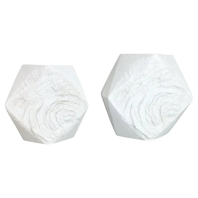 Op Art German Biscuit Porcelain Vases from Ak Kaiser, 1970s, Set of 2 For Sale - Image 15 of 15