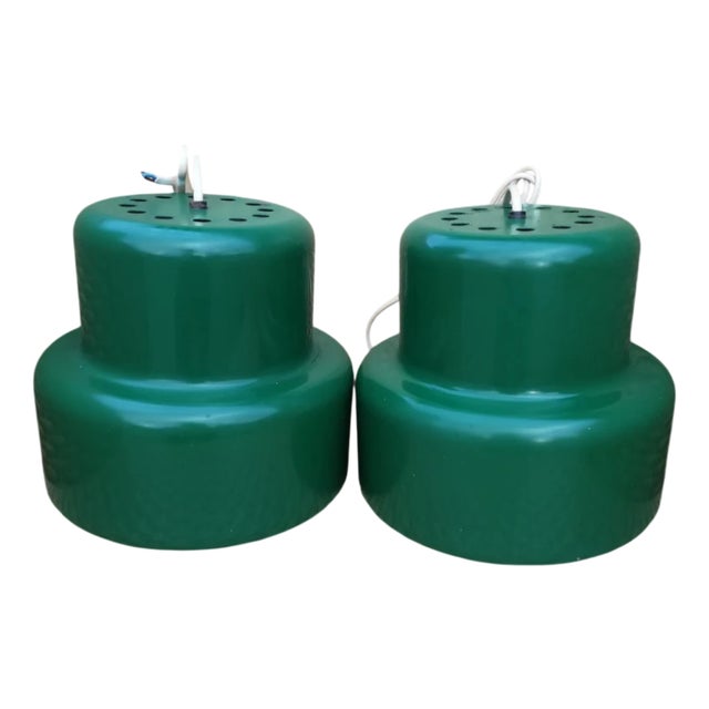 Mini Pot Pendant Lights by Anders Pehrson for Ateljé Lyktan, 1950s, Set of 2 For Sale