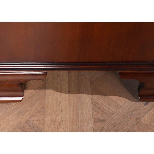 English Traditional Mahogany Chest For Sale - Image 10 of 13