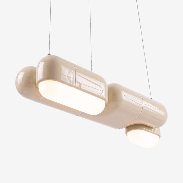 Plastic U 044 Pendant Light by Rollo Studio For Sale - Image 7 of 7