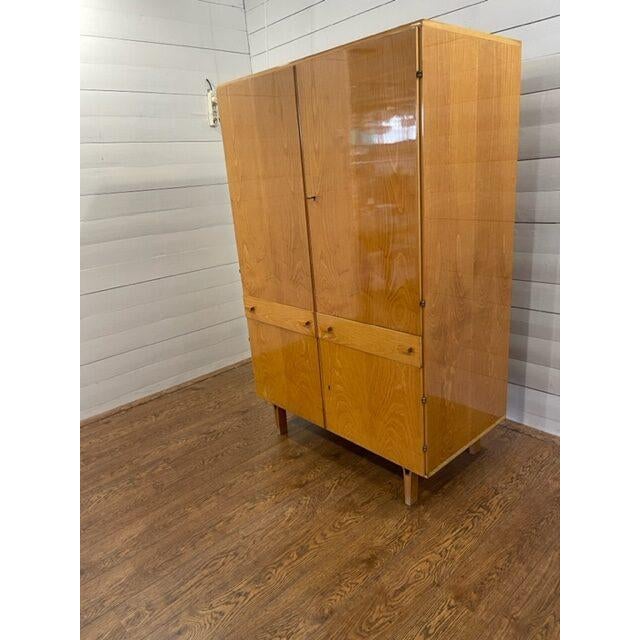 Vintage 2 Door Closet with Drawers by Novy Domov, 1965 Rare model with 2 drawers and 4 doors In superb original condition....