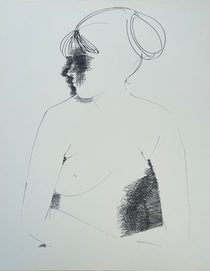 Emilio Greco, Composition, 1966, Original Lithograph