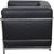 LC2 Chair in Black Leather by Le Corbusier, 2000s For Sale - Image 12 of 17