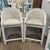 Pair of Vintage Retro Wicker Upholstered Bar Stools For Sale - Image 10 of 10