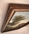 1970s Vintage Lakeside Landscape Painting - Signed For Sale - Image 5 of 9