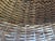 Mid 20th Century Vintage Woven Metal Basket For Sale - Image 5 of 12