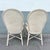 Boho Chic Wavy Pencil Reed and Rattan Dining Arm Chairs - Set of 4 For Sale - Image 10 of 10