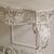 Console Table with Openwork Metal Frame and Scrollwork Ornamentation For Sale - Image 3 of 11