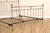Metal Contemporary Iron And Brass King Size Metal Bed Frame For Sale - Image 7 of 18