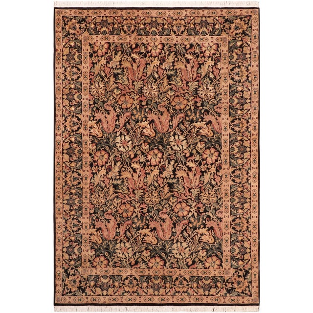 1990s 1990s Art Nouveau William Morris Pak Persian Wool Rug For Sale - Image 10 of 10