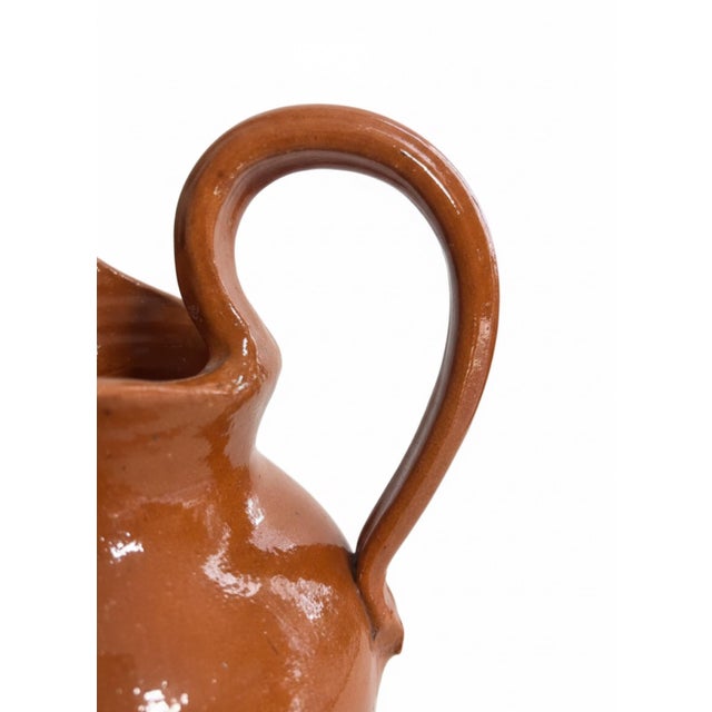 Vintage 2008 Neolia Cole Signed & Inscribed North Carolina Pottery Pitcher For Sale In Greensboro - Image 6 of 8