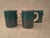 Mid-Century Modern Dansk Bistro Style Cups, Vintage Pattern Gridlock - Set 5 For Sale - Image 3 of 7