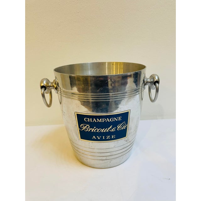 French Aluminum Champagne Cooler from Bricoute Et Cie, France, 1960s For Sale - Image 6 of 7