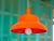 Mid-Century Modern Orange Hanging Lamp in Acrylic, 1960s For Sale - Image 4 of 13