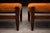Alexandre Rapoport Brazilian Rosewood Armchair With Ottoman in Burnt Caramel Mohair, Brazil, 1960s For Sale - Image 15 of 17