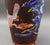 Brown Mid 20th Century Chinese Signed Old Cloisonne on Porcelain Floral Foo Dogs Vase For Sale - Image 8 of 10