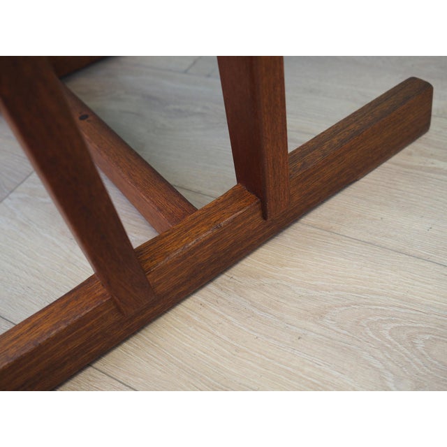 Vintage Danish Mahogany Coffee Table, 1970s For Sale - Image 12 of 15