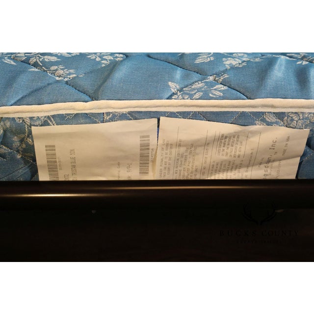 Green Leather Sleeper Sofa with Nailhead Trim For Sale - Image 16 of 18