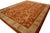 Antique Art Deco Room Size Wool Ivory and Red Rug, Circa Date: 1920s. This exceptional piece exemplifies the transitional...