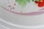 Baby Blue Large Vintage Bumper Harvest Floral / Rose Motif EnamelwareTray For Sale - Image 8 of 13