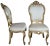 Suite of 8 Swedish gilt and gesso Louis XV/Rococo side chairs. Circa mid 18th century. Features an ornately scalloped...