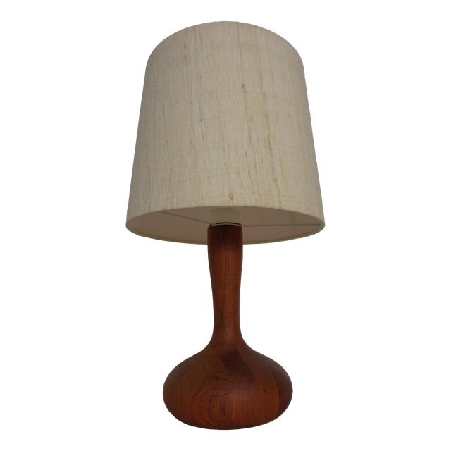 Teak Table Lamp from Domus, 1960s For Sale