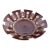 Vintage Overscale Geometric Ceramic Centerpiece Bowl For Sale