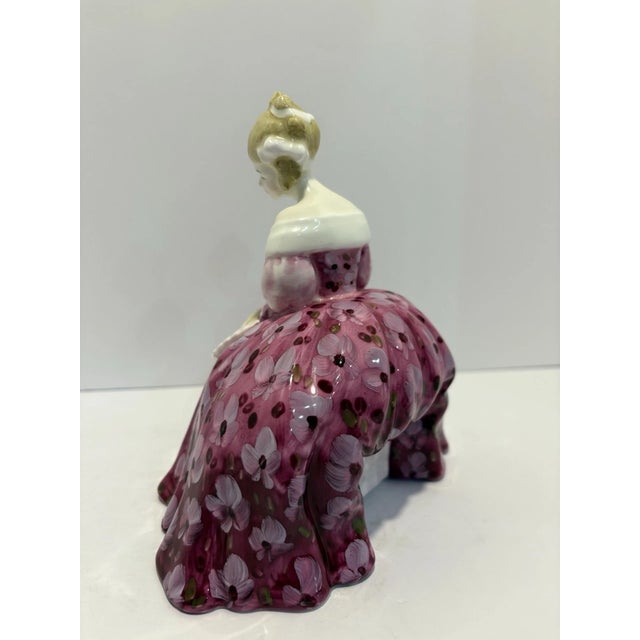 Mid-Century Modern Vintage MCM 1972 Royal Doulton Victoria Figurine For Sale - Image 3 of 8
