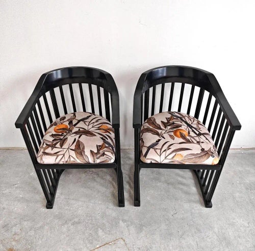 Jugendstil Armchairs in the style of Josef Hoffmann, Austria