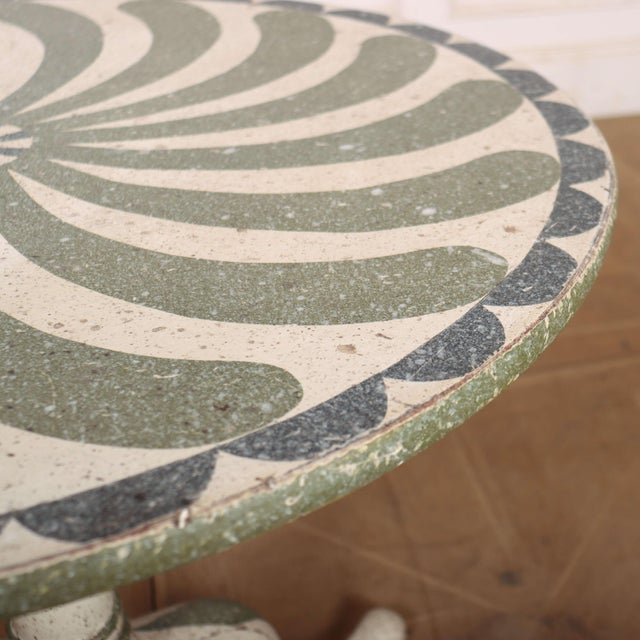 English Painted Tripod Table For Sale - Image 6 of 7