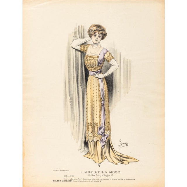 Collection of French Fashion Plates, 14 For Sale - Image 11 of 17
