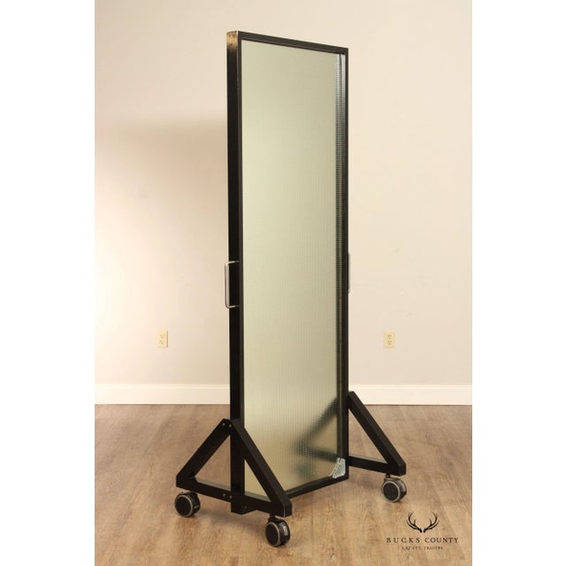 Industrial Style Oversized Floor Mirror Chairish