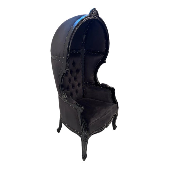 1990s Handmade Balloon, Porter, Canopy Chair For Sale