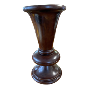 Late 20th Century Wood Urn
