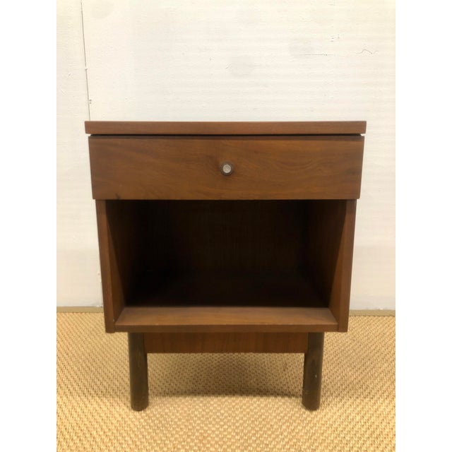 Midcentury Modern Stanley Nightstand For Sale In Boston - Image 6 of 9