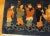 Figurative 1920s Black Background With a Example of Culture Chinese Antique Peking Rug For Sale - Image 3 of 6