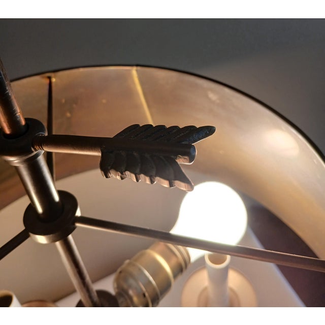 Early 20th Century Early 20th Century Brass French-Style Bouillotte Lamp For Sale - Image 5 of 18