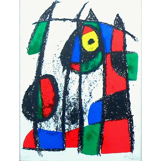 Joan Mirò, St. Joan Miró Lithograph, 1960, Lithograph For Sale