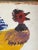 Late 20th Century “Farm Chicken” Jimmy Lee Sudduth Folk Art Painting For Sale - Image 10 of 13
