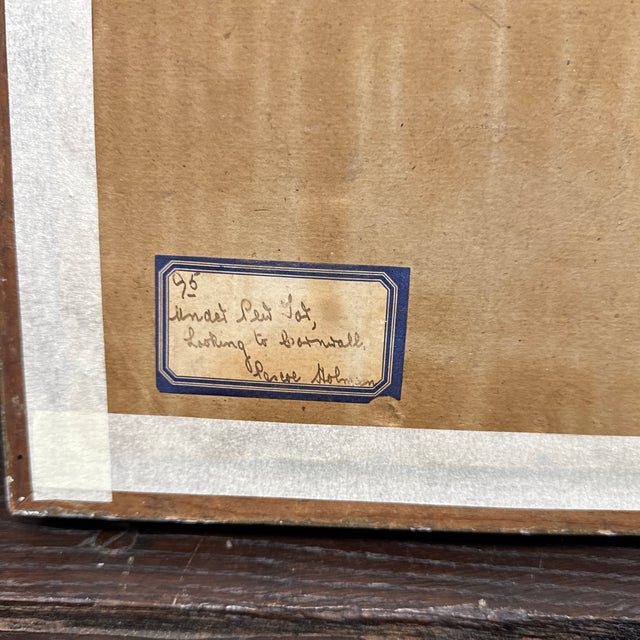 Antique English Landscape Watercolor For Sale - Image 10 of 11