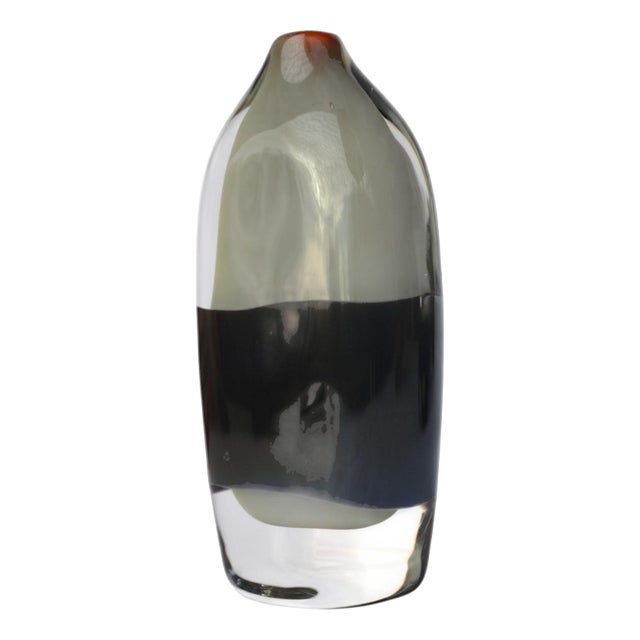 Kaiho I Vase in Mouthblown Glass by Pia Wüstenberg For Sale