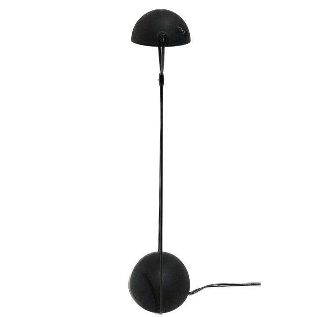 Offered is a vintage, circa. 1980s matte black "Meridiana" desk lamp designed by Paolo Piva for Stefano Cevoli and made in...