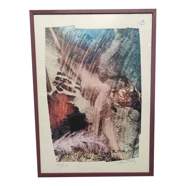 Mimmo Rotella, Lithograph For Sale