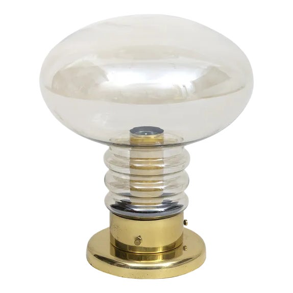 Bulb-Shape Table Lamp by Brumberg, Germany, 1960s For Sale